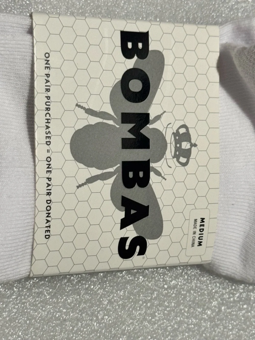 Bombas NWT Unisex 1pr compression & 1-4pk No Show Black White Tan,Gray Medium
